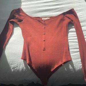 Off shoulder bodysuit